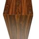 Vintage plant column in rosewood veneer 80s design