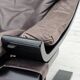Chaise longue kroken, années 1970, design suédois par ake fribyter pour nelo, état d'origine.