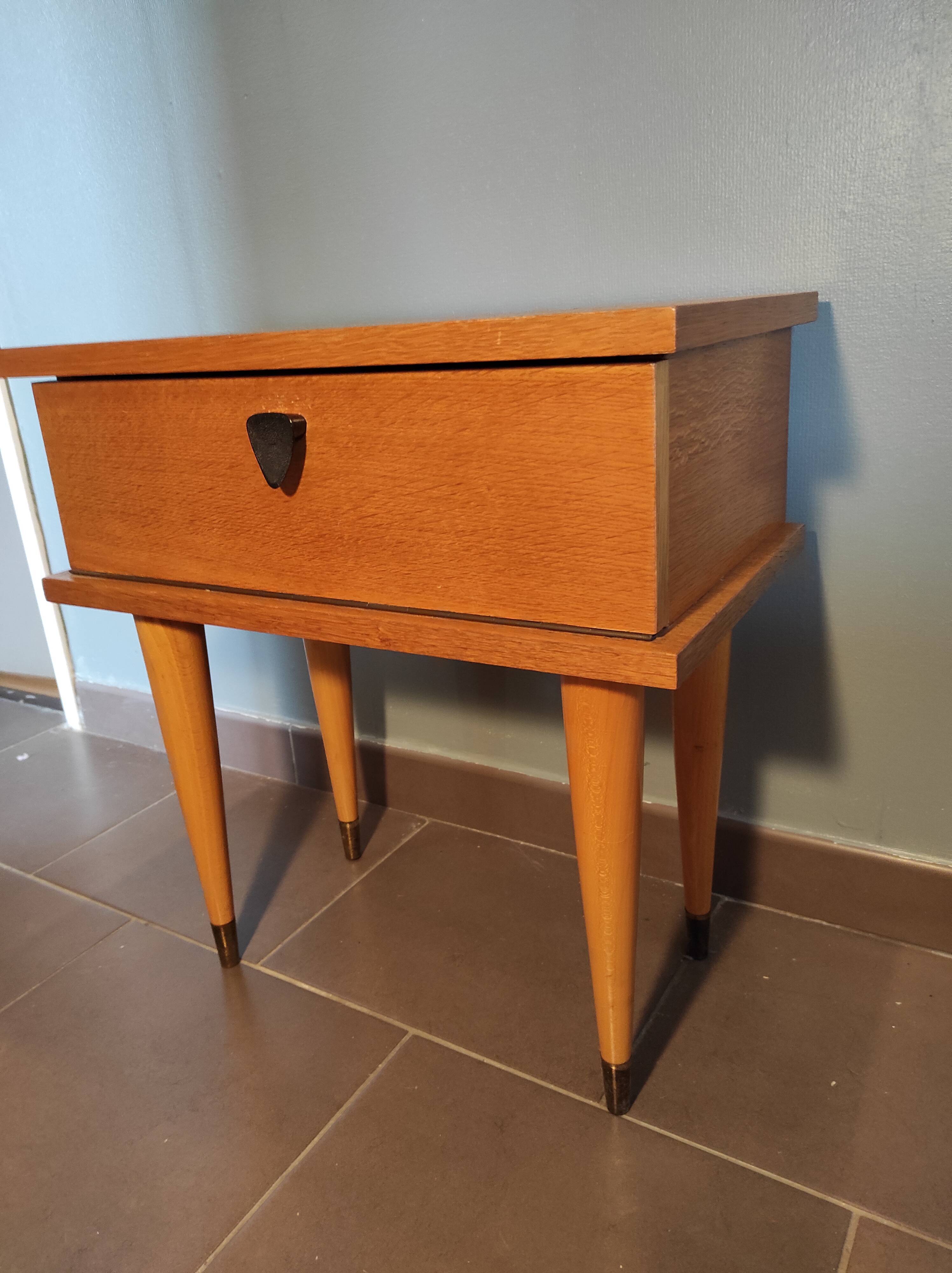 Scandinavian bedside table