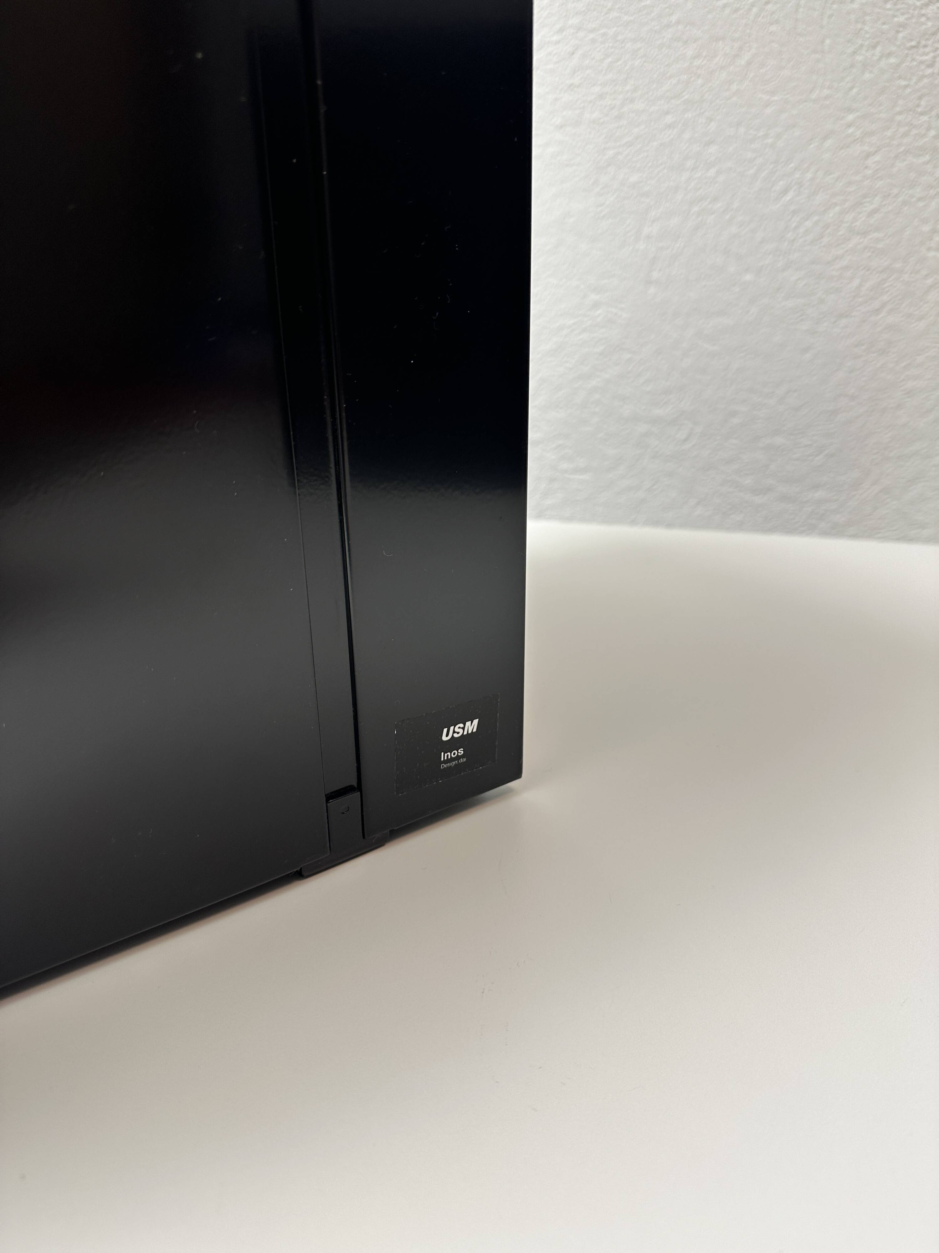 Caisson INOS USM Haller in Graphite Black (small drawers)