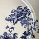 Sarreguemines ironstone flat plates, Damascus model