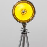 Tripod yellow lamp