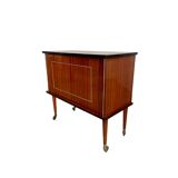 Vintage rotating bar cabinet