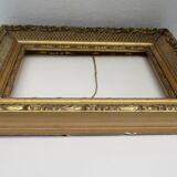 Vintage gilded wood frame for subject 134 x 182
