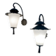 60s outdoor lanterns or wall lights (X2)
