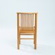 2 vintage chairs in pinewood with braided seat, 1970s