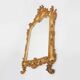 Timeless decorative rococo style gilted mirror in resin, Belgium 1950s