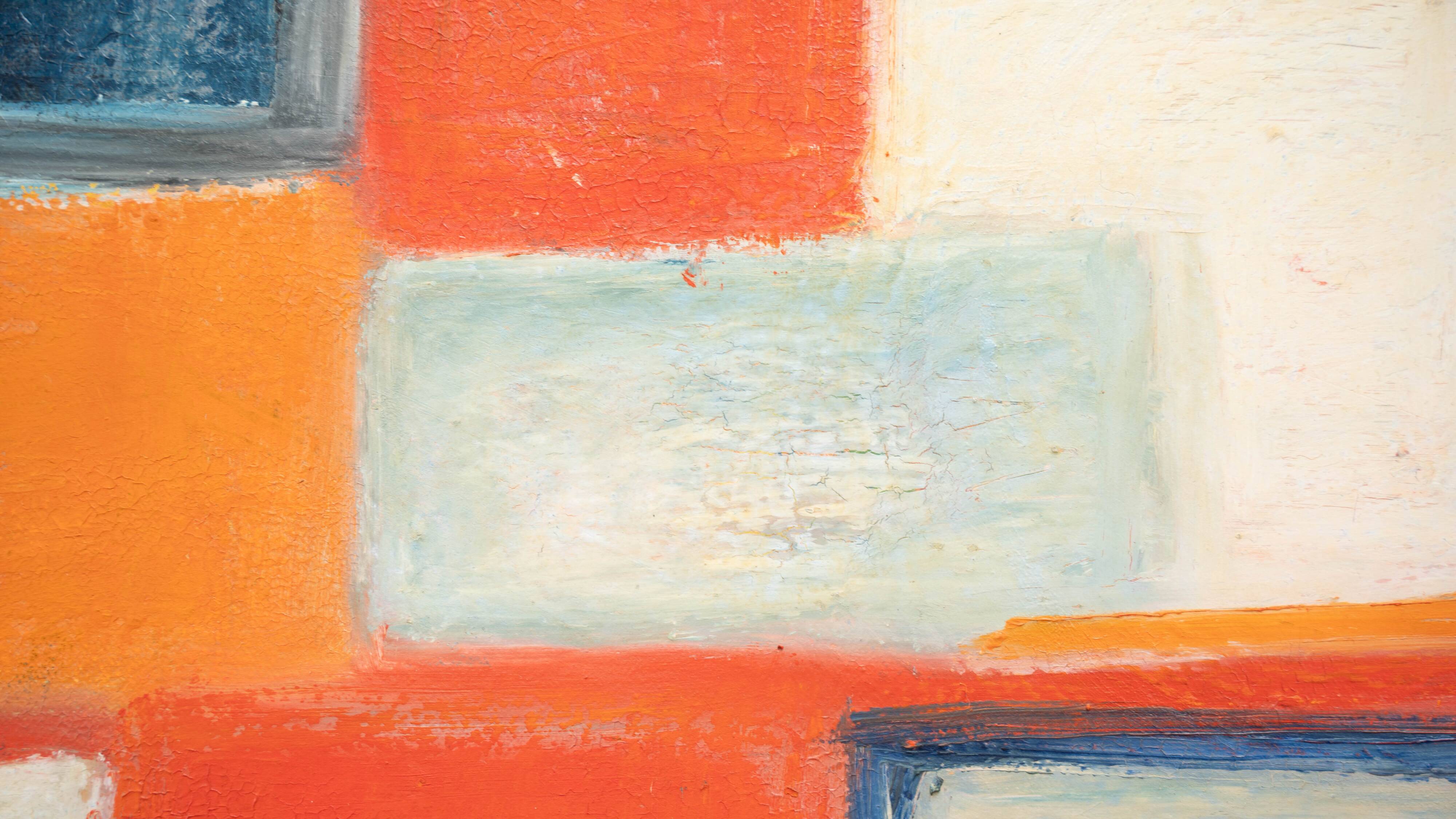 Large abstract dutch painting