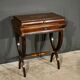 Rosewood work table, Napoleon III style, Maison Roll, Fg. St Antoin