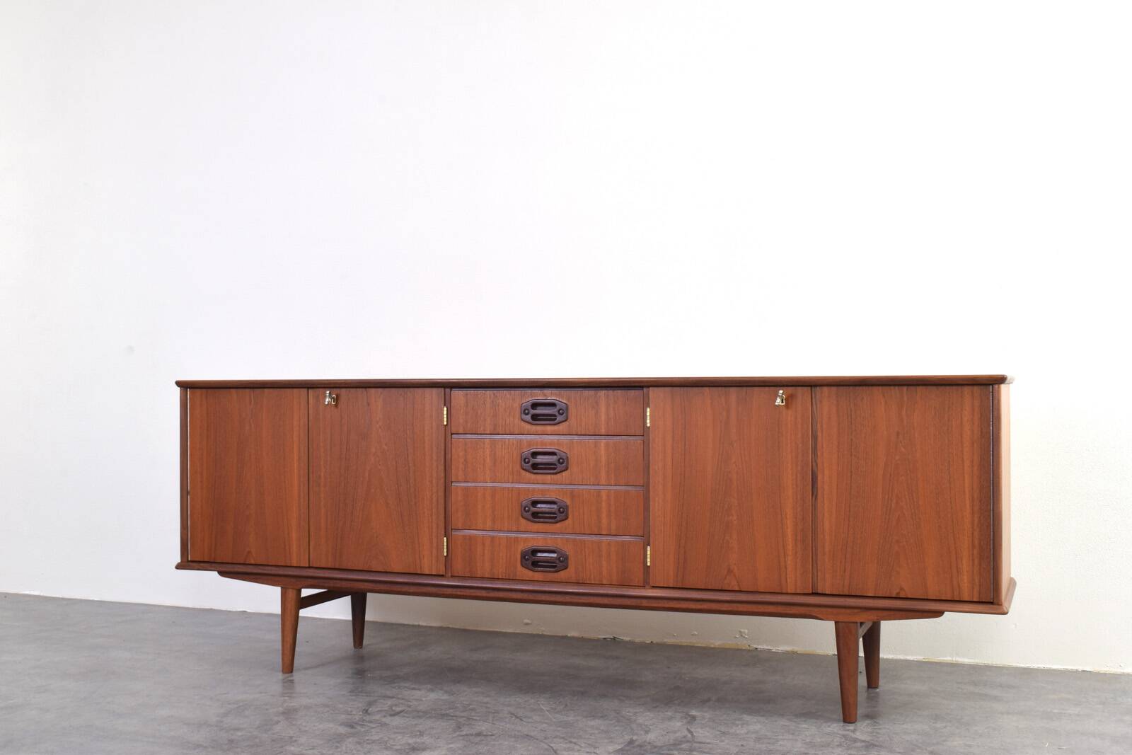 Mid-Century Danish Teak Sideboard, 1960s.