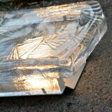 Paire d’appliques de glace verre Nafa