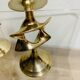 Pair of designer candlesticks