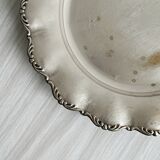 Shiny antique metal plate