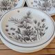 Assiettes Pinewood Grindley Angleterre années 70