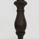 Carved and engraved wooden stool. 1960s 70s.