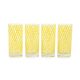 Set of highball glasses, Italian design, 1970s, manufactured in Italy