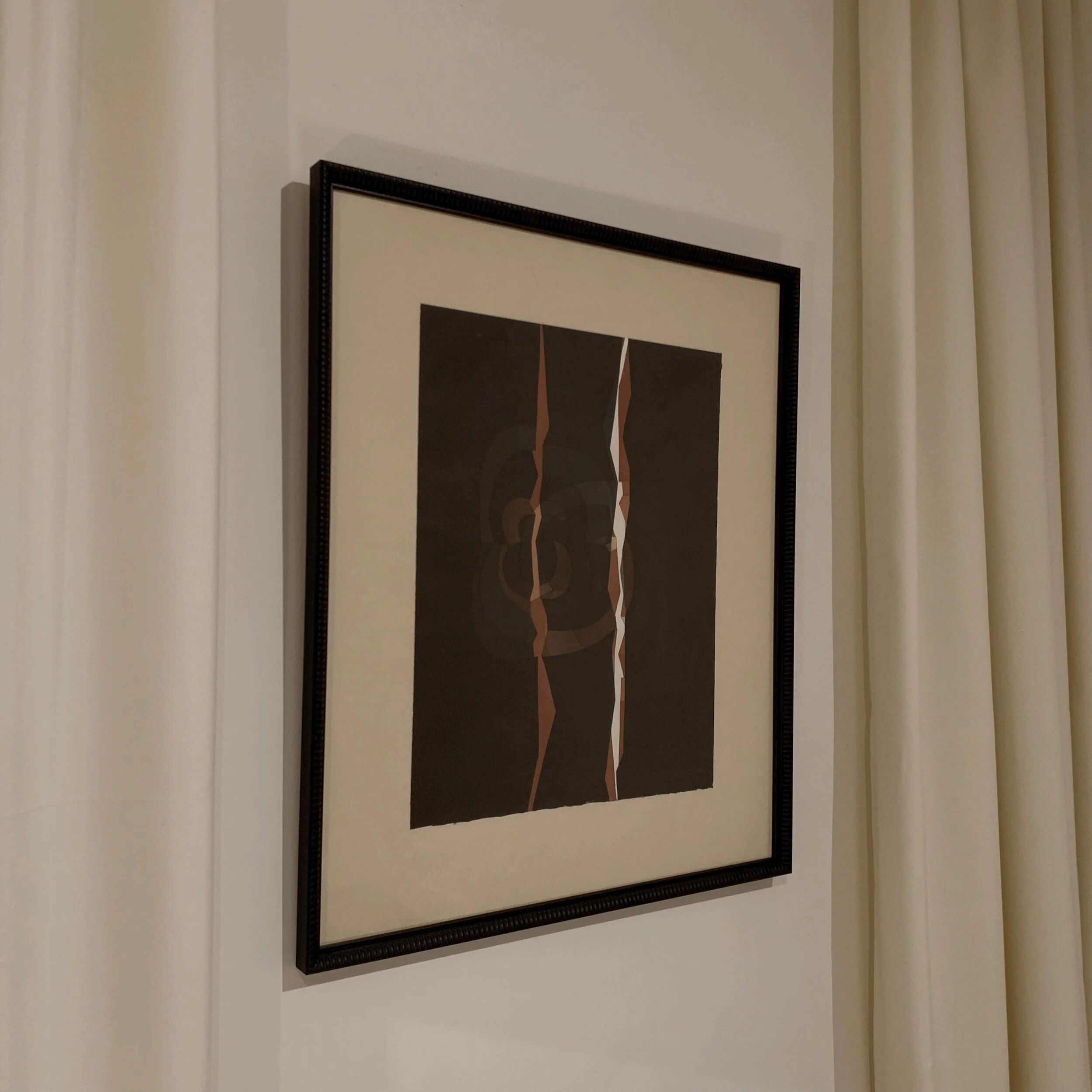 Amadeo Gabino La Noche Oscura Lithograph