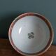 Ancient Chinese ceramic bowl from the 19th century in Bencharong style.