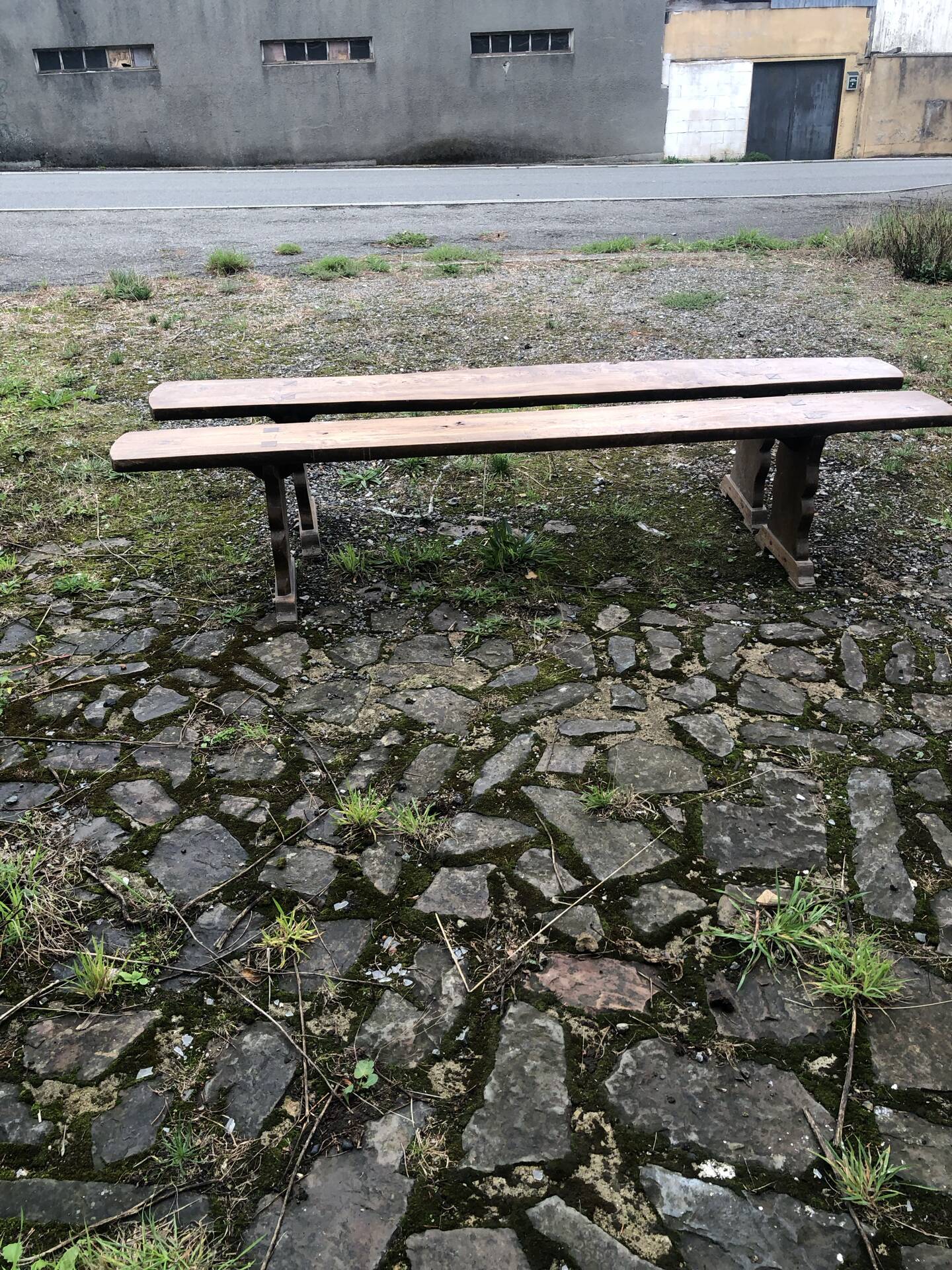 Pair of benches