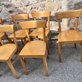 Fischel Thonet Baumann style bistro chair series