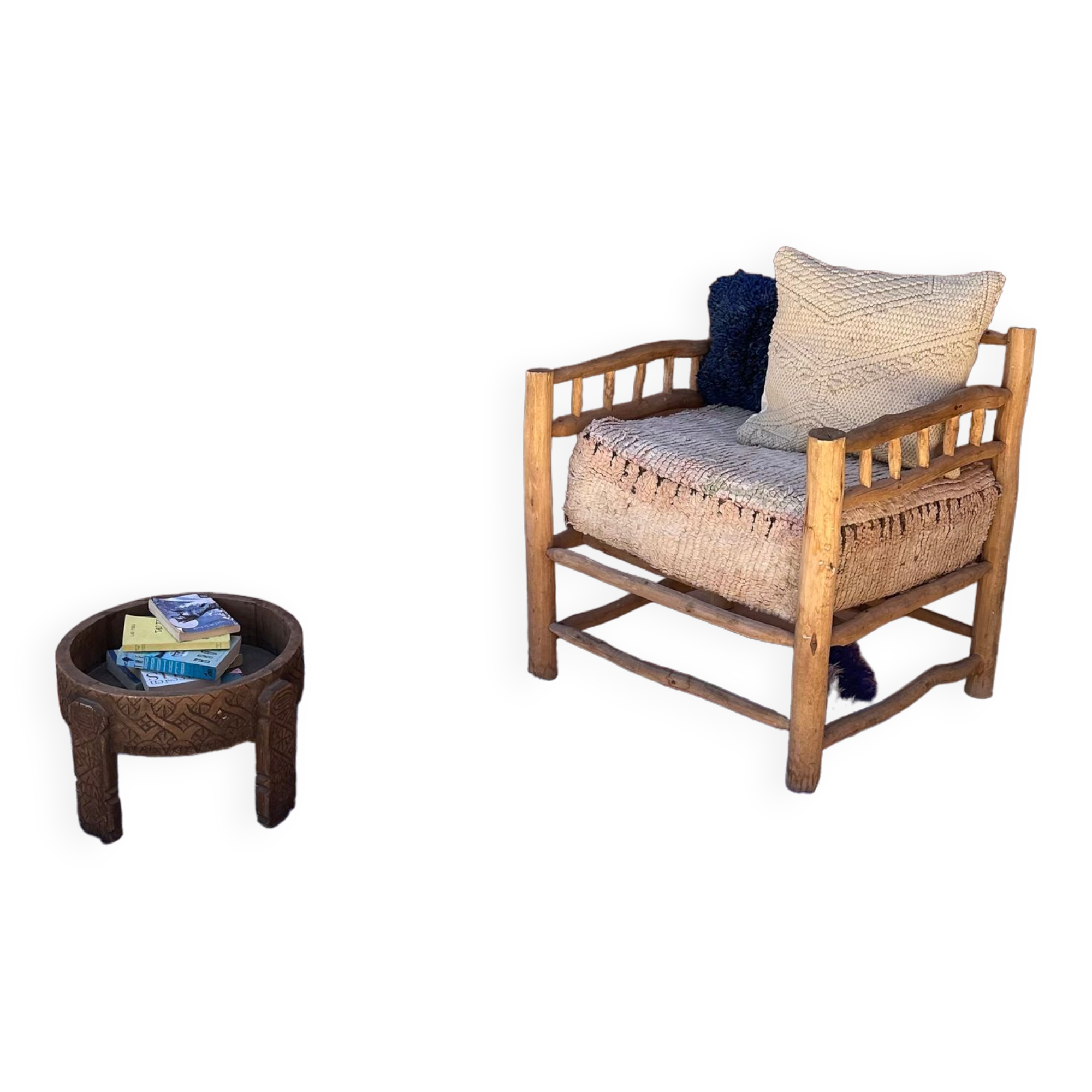 Boucherouite carpet - 110 x 214 cm