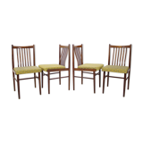Set of four design dining chairs, 1970