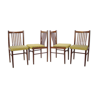 Set of four design dining chairs, 1970