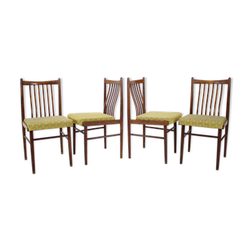 Set of four design dining chairs, 1970