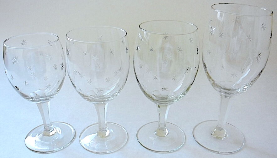 Service art deco 24 stemware crystal