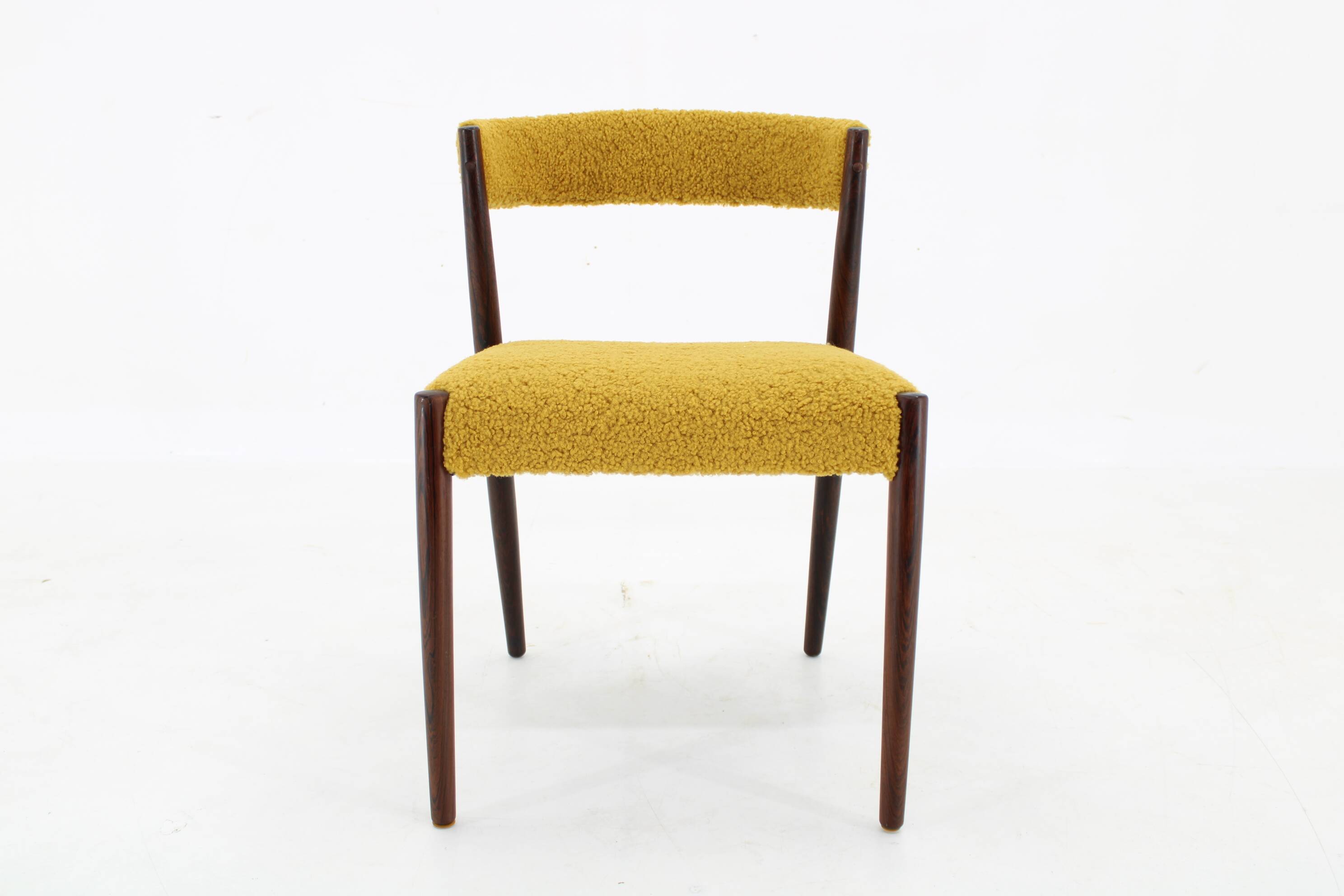 1960s Danish Teak Desk Chair, Restored
