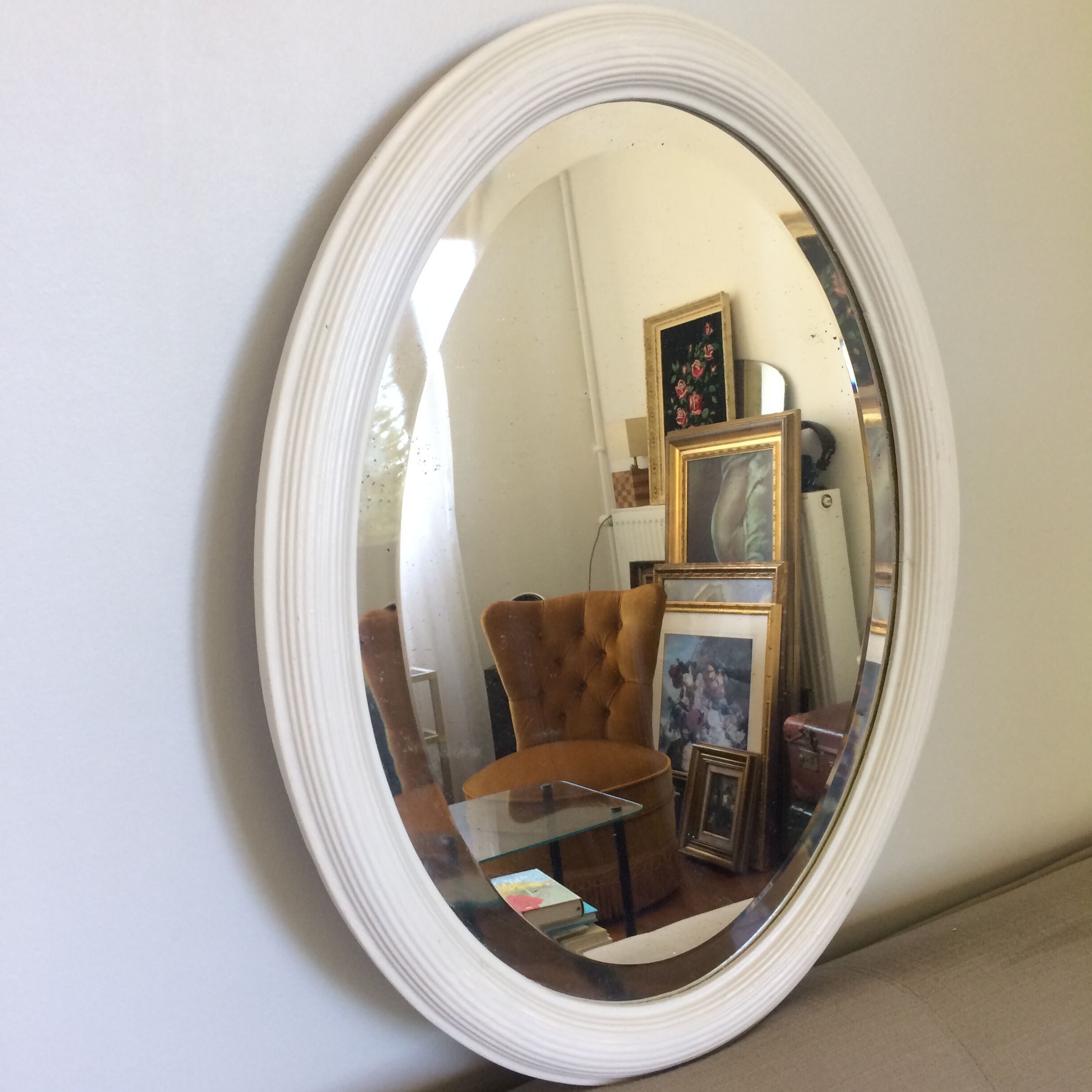 Miroir ovale 47x62cm
