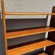 Swedish teak bookcase with cabinet, 1960s