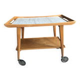 Vintage Opal Klein Möbel Serving trolley