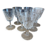 Lot de 7 verres vintage