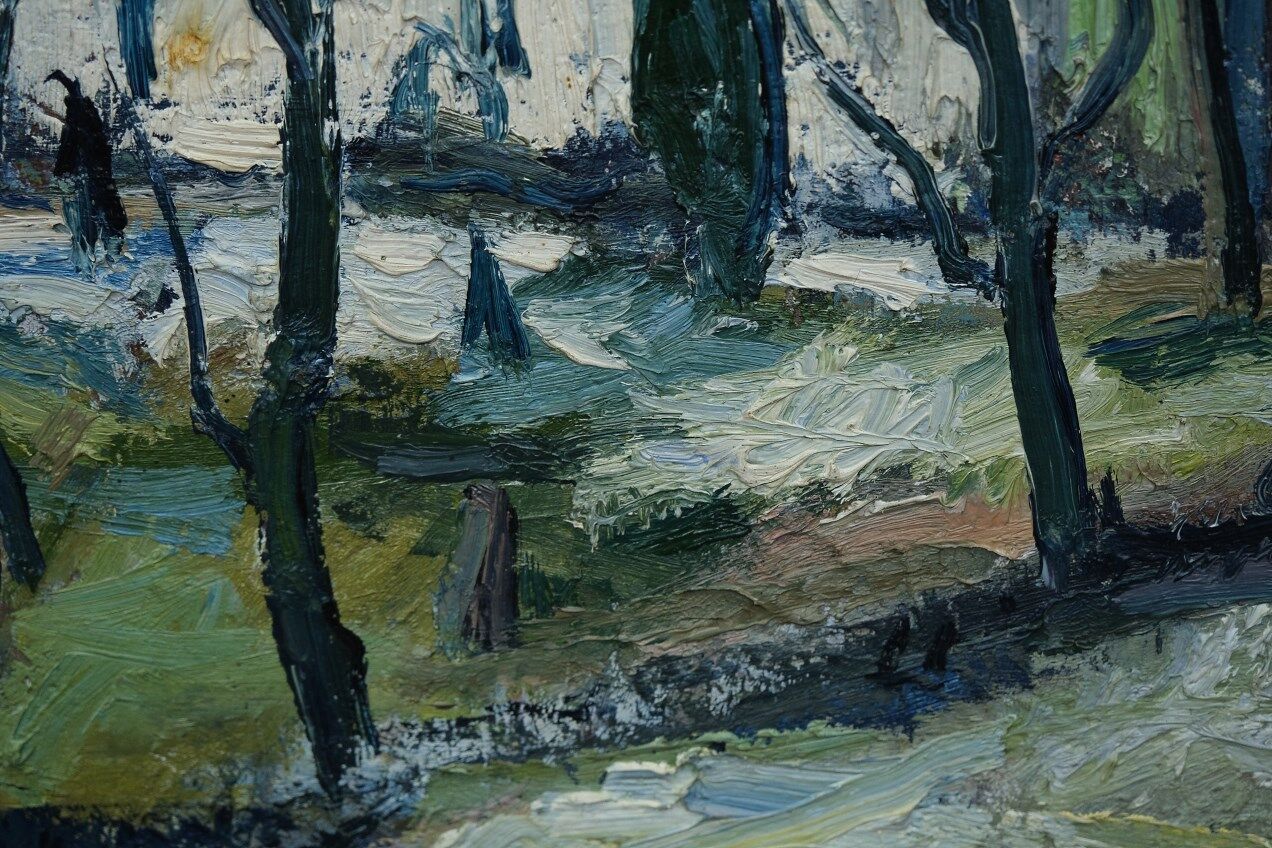 Uno Svärd, Swedish modern landscape, 1954