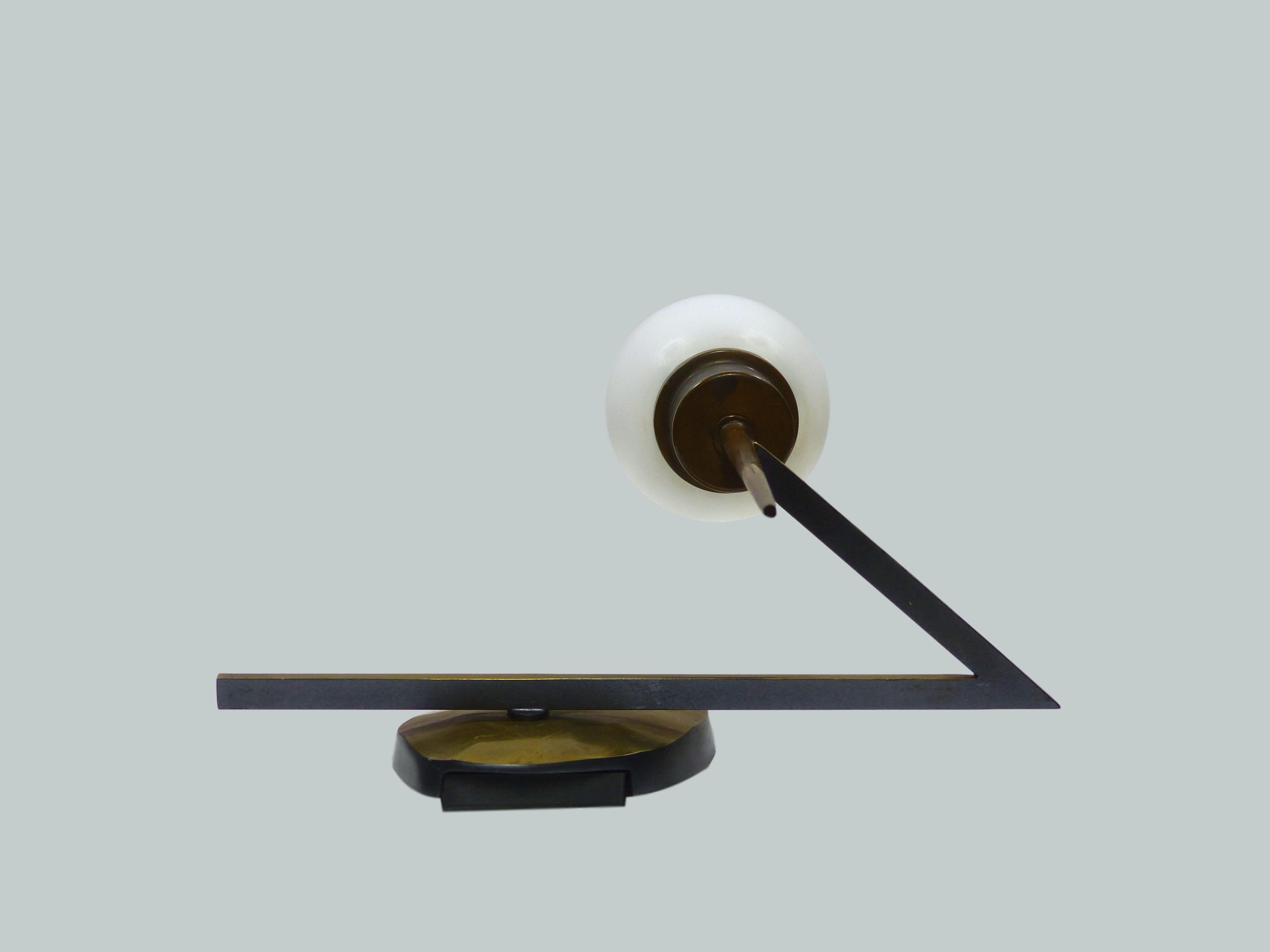 Pair of modernist sconces, 1950