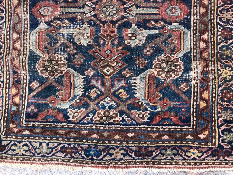 Former carpet Persian Ferahan 19th century handmade 90 X 125 CM