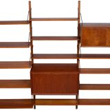 Poul Cadovius hanging Royal Wall System 1950s Denmark