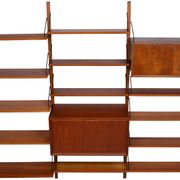 Poul Cadovius hanging Royal Wall System 1950s Denmark