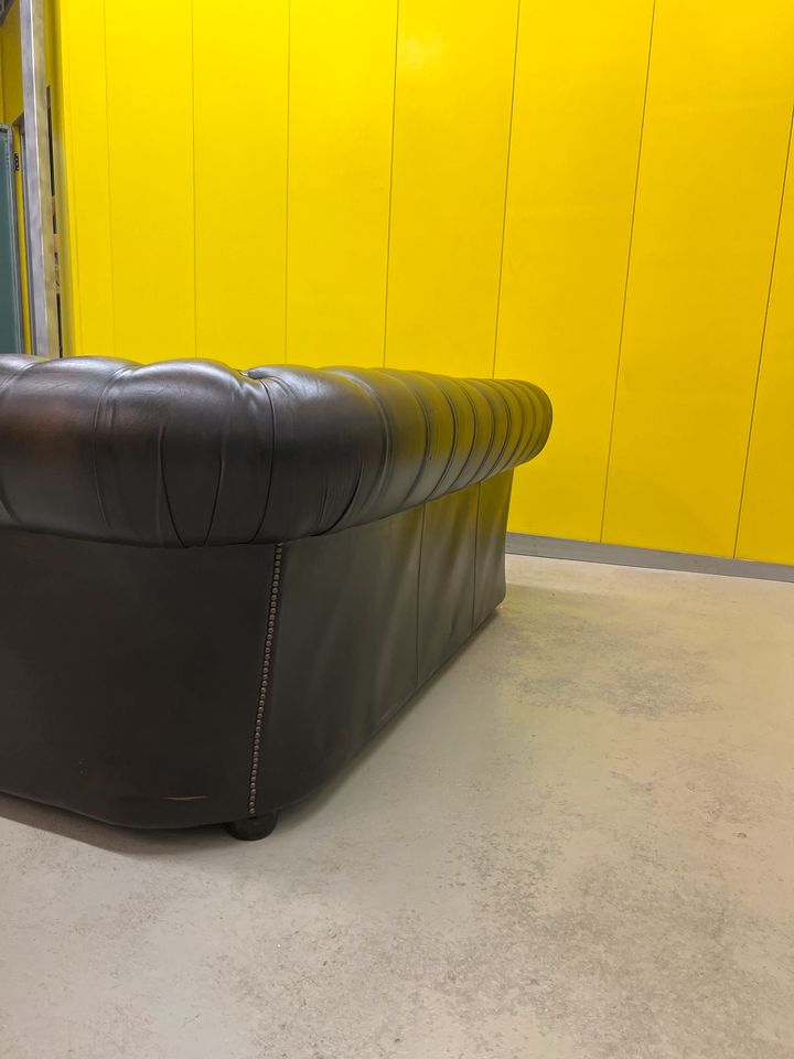 1990s Chesterfield Sofa and Chair