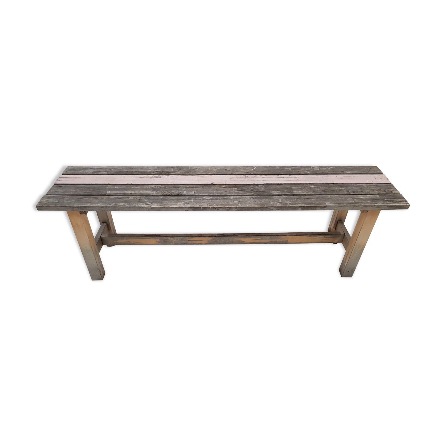 Banc en bois vintage