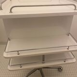 Desserte à roulettes de dentiste - Meuble de métier