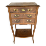 Louis XV style side table with drawer