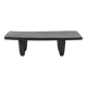 Senoufo Coffee Table N1-26 in Solid Wood 1 metre - Senoufo Bench | Esp