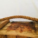 Old wooden parachute