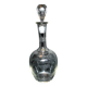 Antique PORTIEUX carafe, Pasteur model, with Empire engraving, 1930