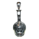 Antique PORTIEUX carafe, Pasteur model, with Empire engraving, 1930