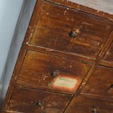 Apothecary furniture in Dutch pine 1920s