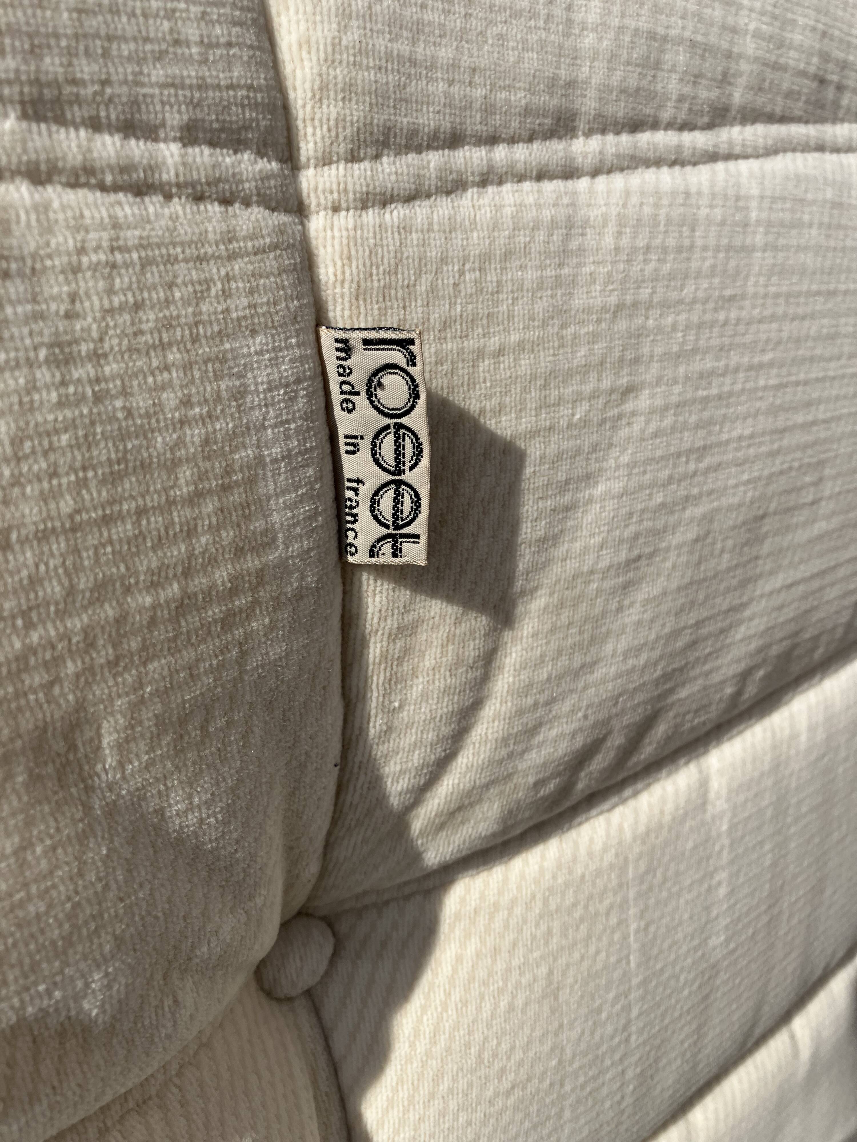 Authentieke Ligne Roset 1zit Togo 1988 beige in topstaat!!