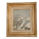 Pierre Gontard - Huile Sur Isorel "Paysage Enneigé"